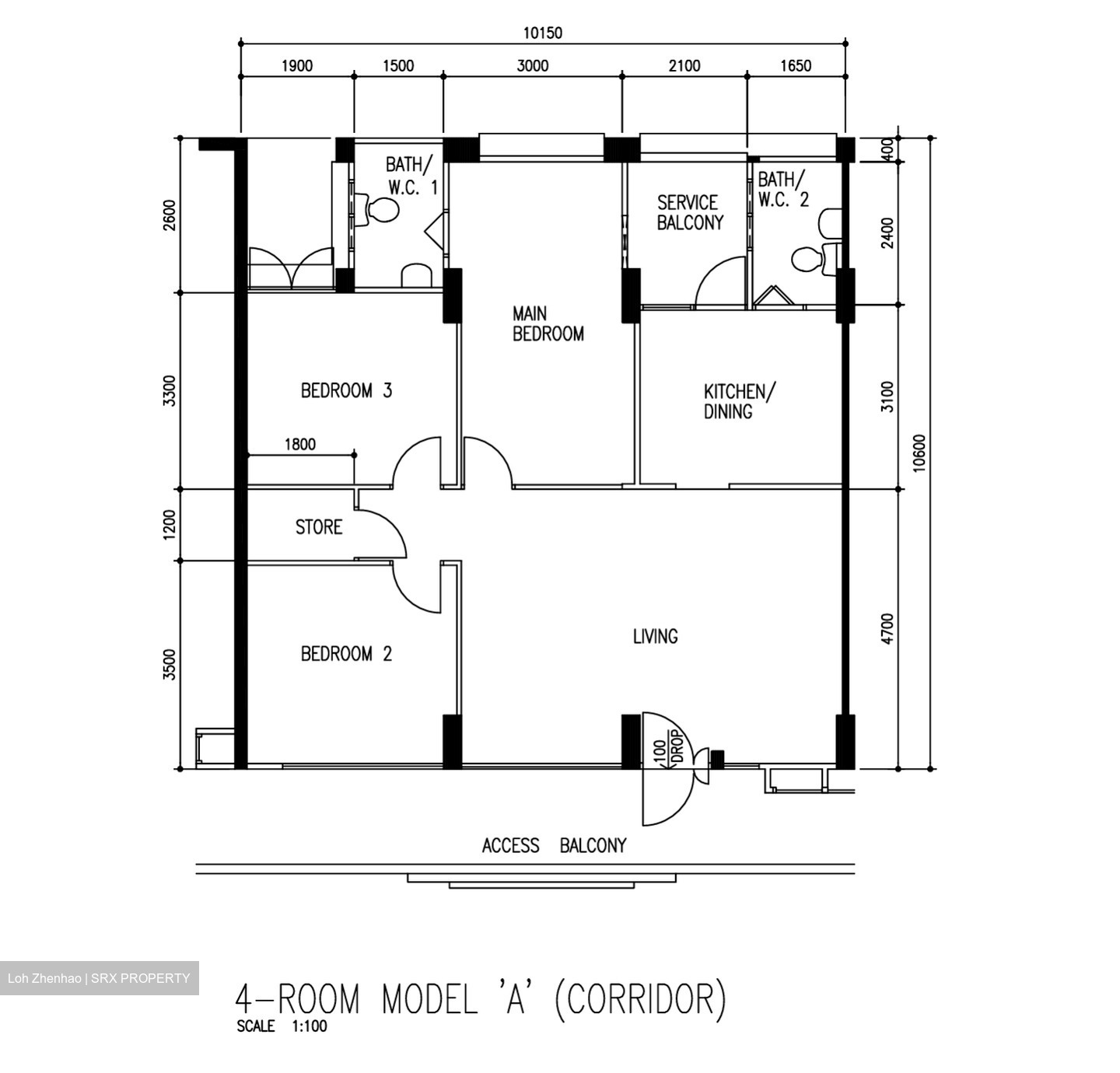 Blk 364 Tampines Street 34 (Tampines), HDB 4 Rooms #568346191